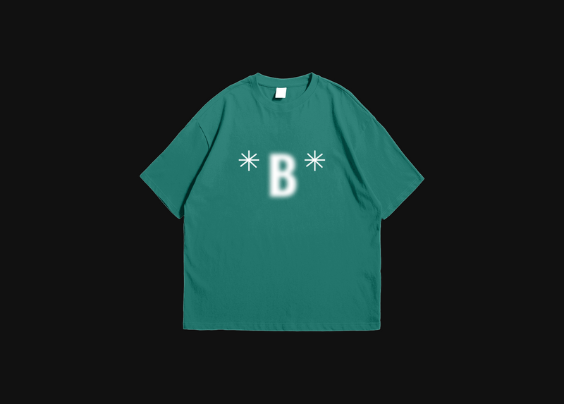 B for Blurred T-shirt