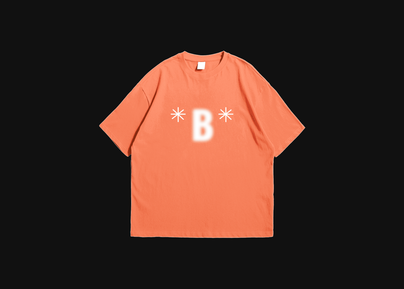 B for Blurred T-shirt