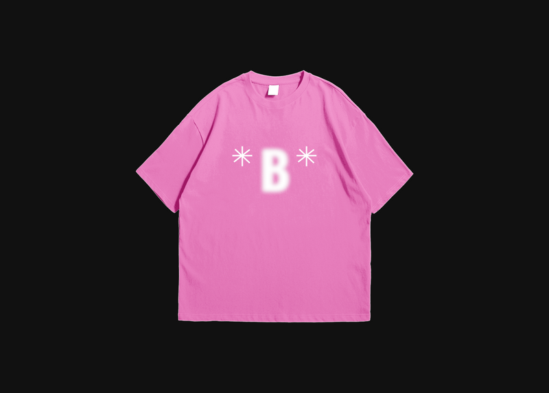 B for Blurred T-shirt