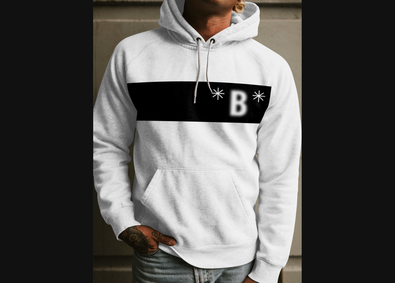 B for Blurred Hoodie