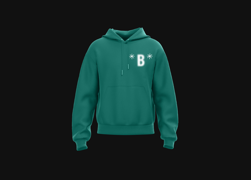 B for Blurred Hoodie
