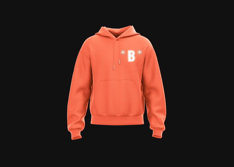 B for Blurred Hoodie