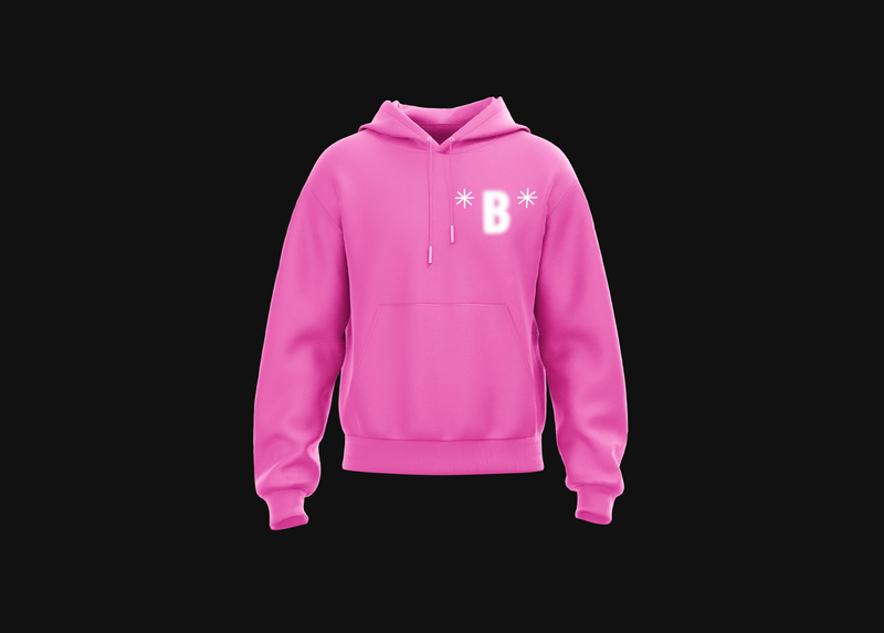 B for Blurred Hoodie