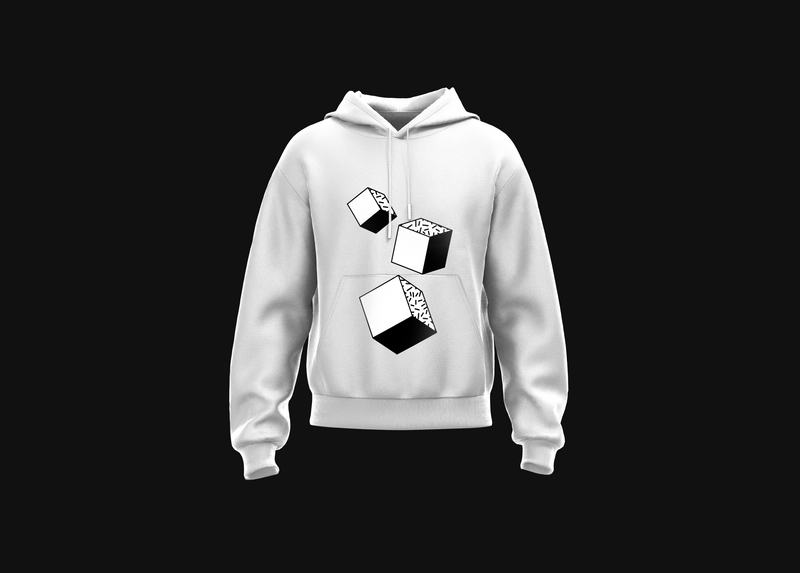 Run, It’s a Cube Hoodie