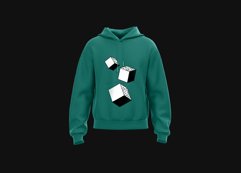 Run, It’s a Cube Hoodie