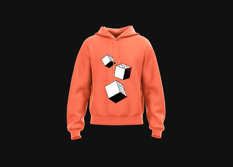 Run, It’s a Cube Hoodie