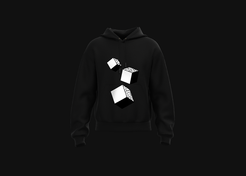 Run, It’s a Cube Hoodie