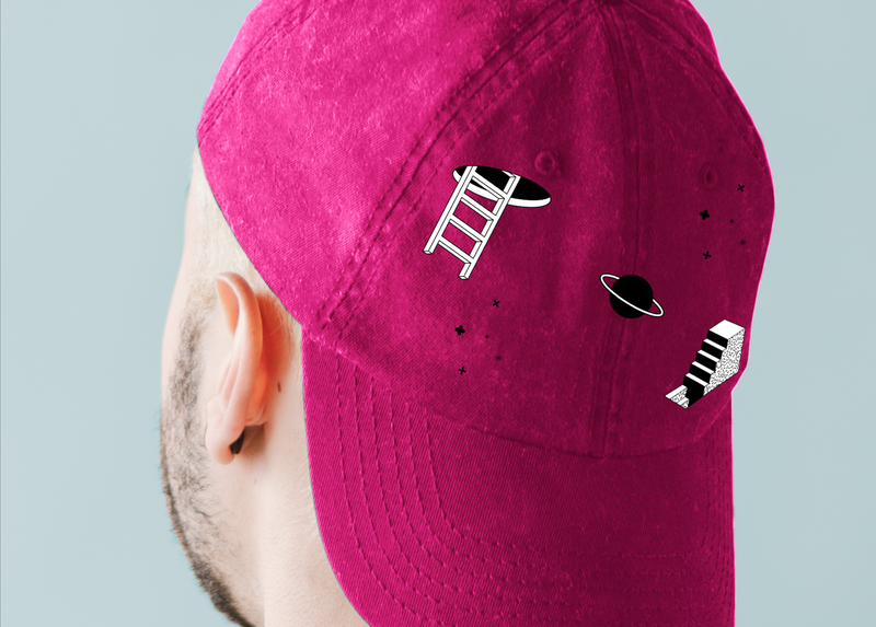 Stairs and Ladders Cap