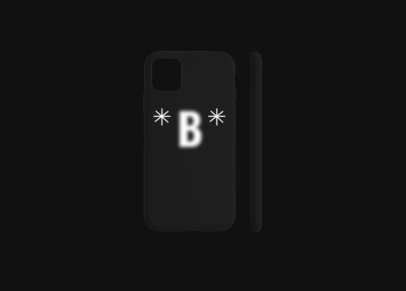 B for Blurred Phone Cover