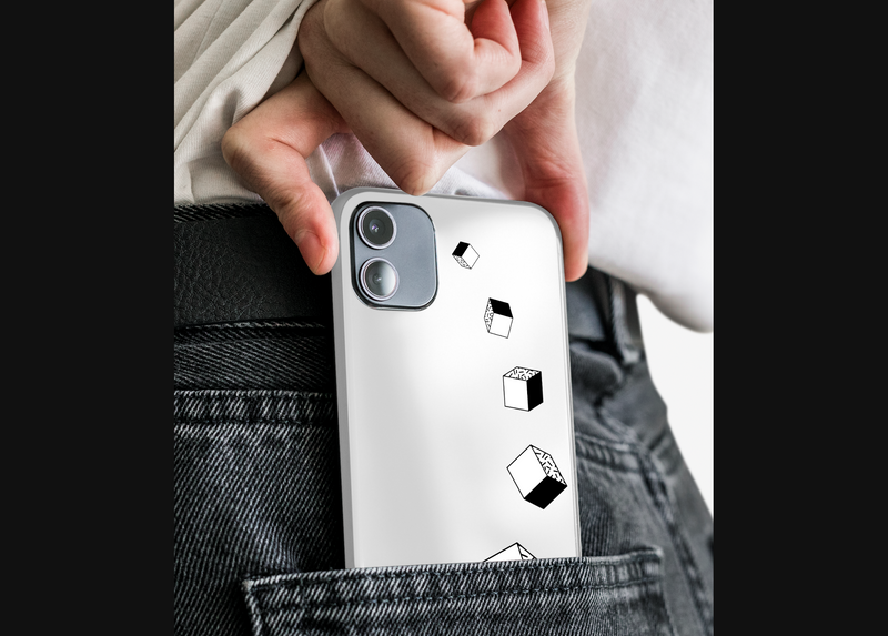 Run, It’s a Cube Phone Cover